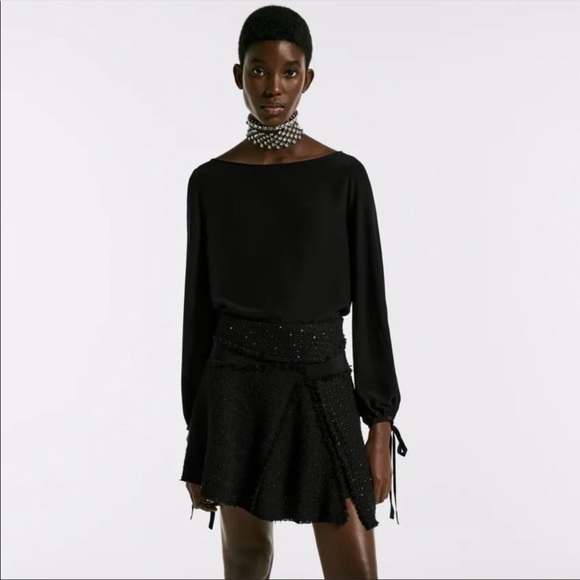 NWT ZARA MINI SKIRT - Picture 2 of 2